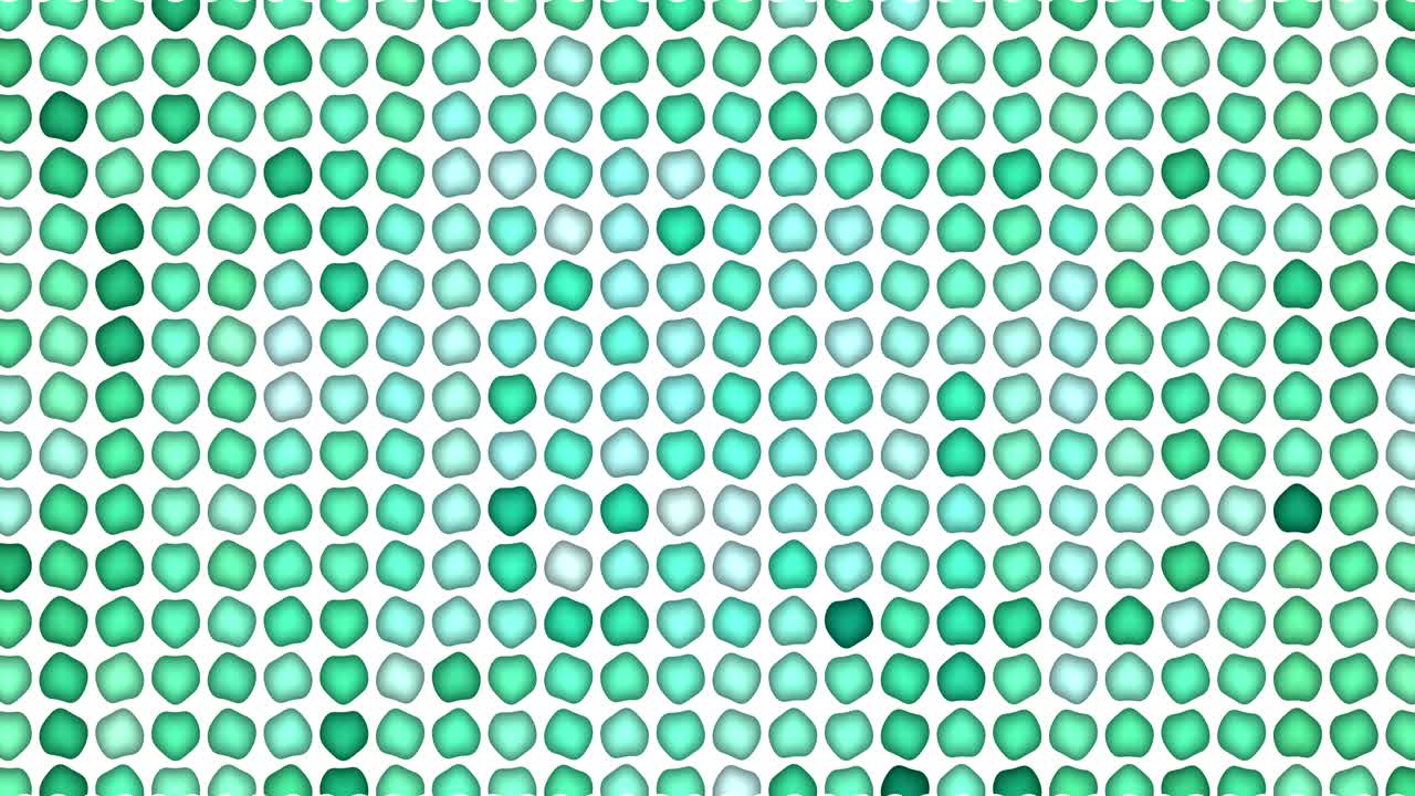 Abstract animation stylized green background