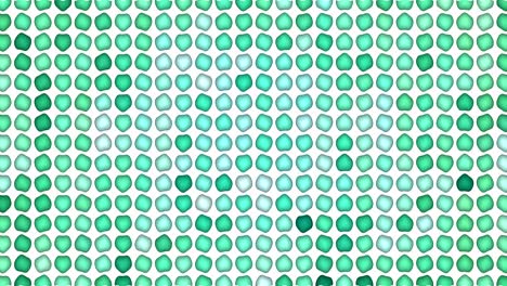 animación abstracta estilizado fondo verde