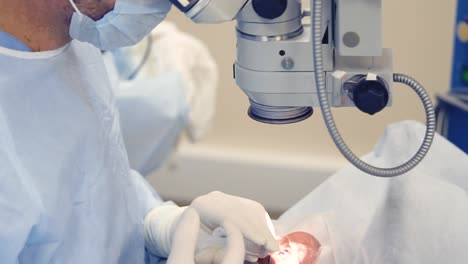 eye surgery procedure