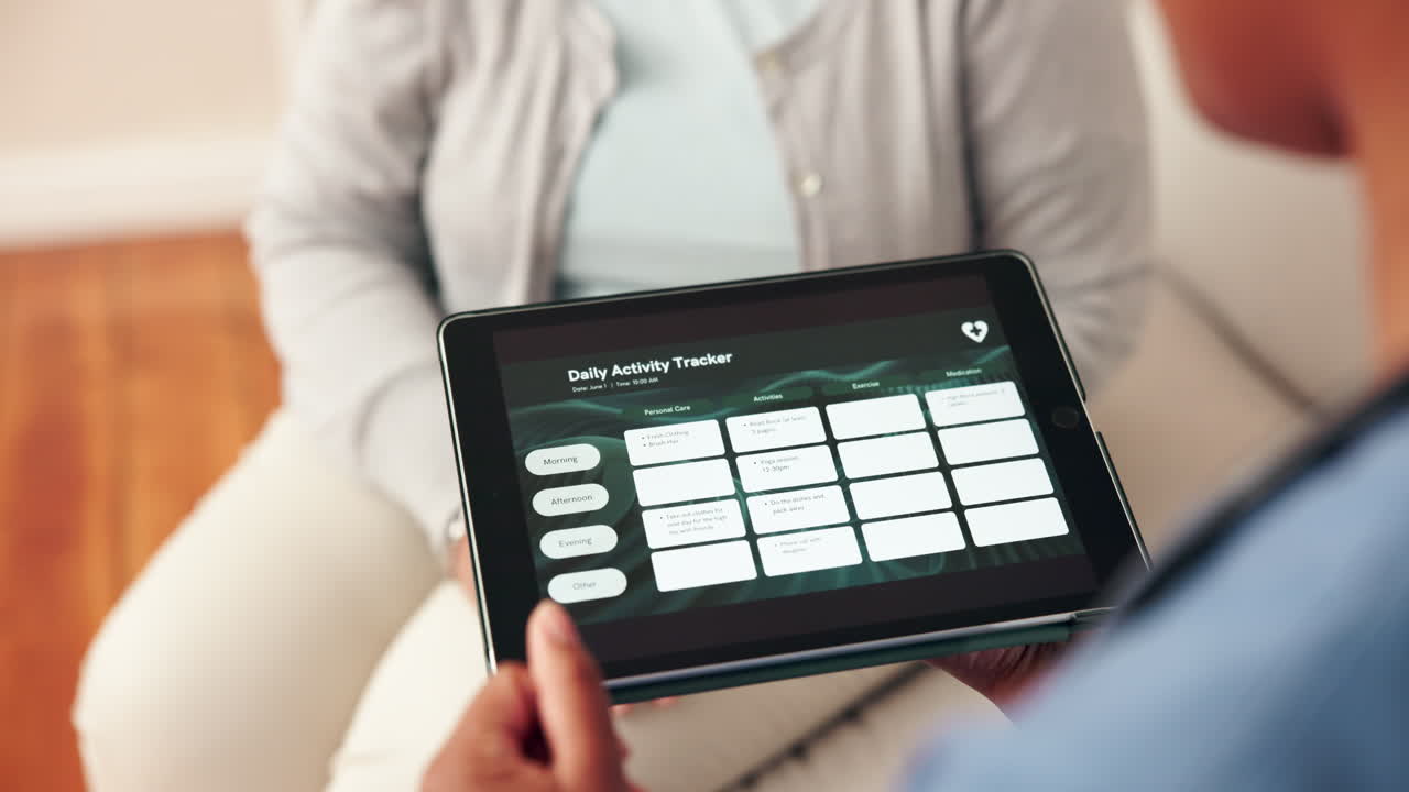 Portrait of elderly woman smiling indoors