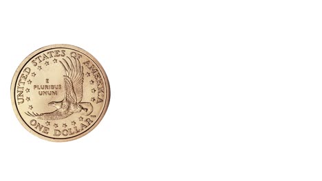 dollar coin animation, background 4k footage