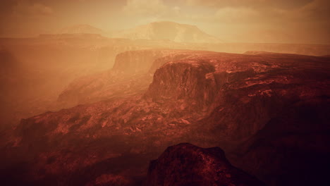 Red-Rocks-Amphitheatre-on-a-foggy-morning