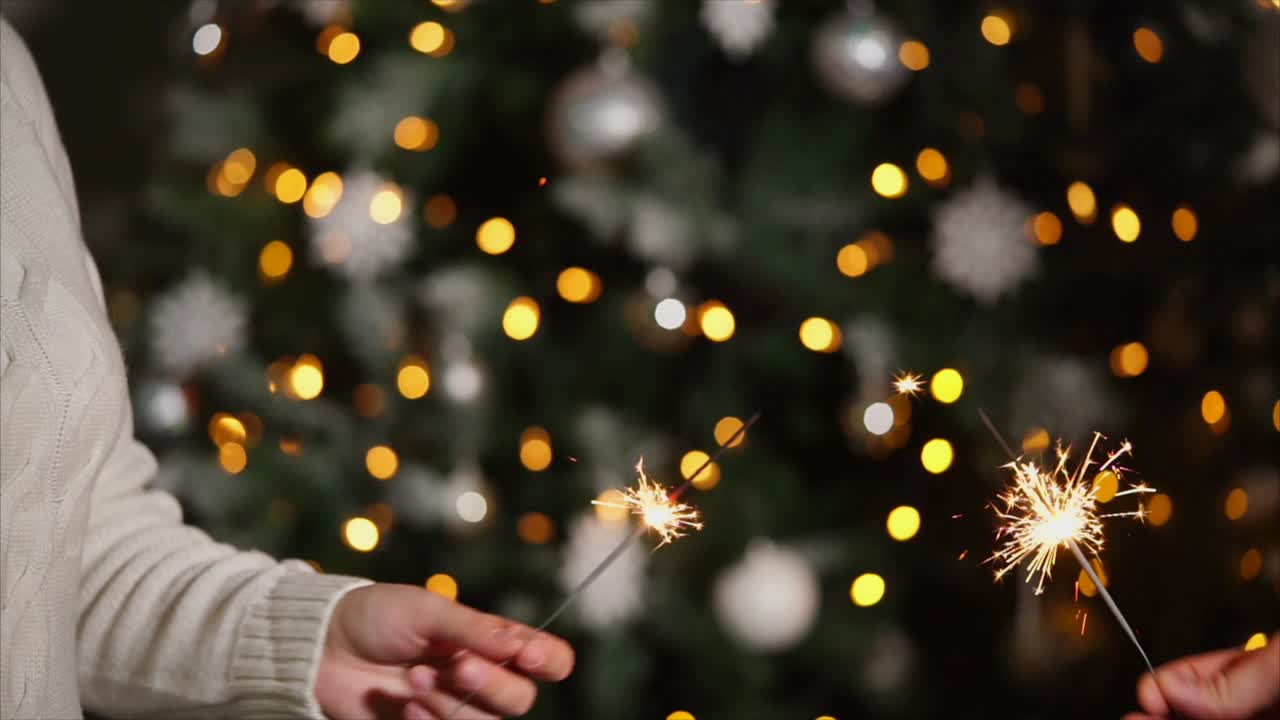Christmas Sparkler Celebration