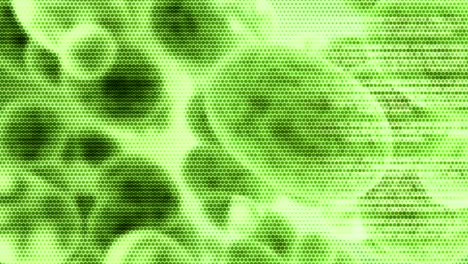 computer generated animated moving motion background showing scientific biology atoms molecules particles genes dna