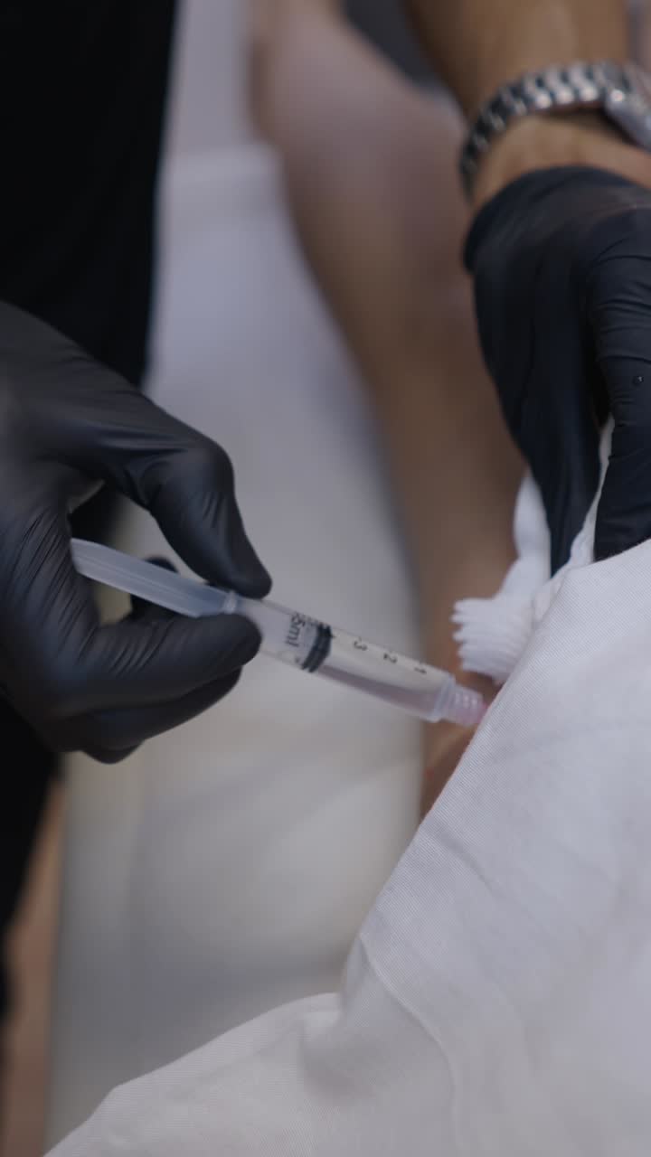 Medical injection procedure