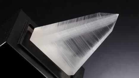 selenite crystal specimen