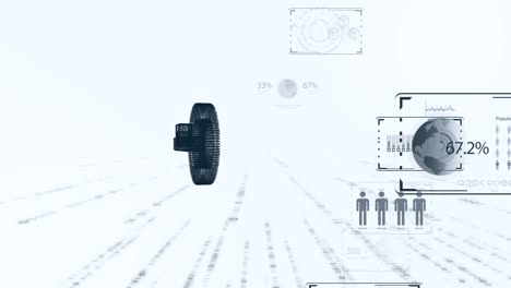 5g 및 ai 기술, 글로벌 통신 네트워크 개념, 6g 비즈니스 그래프, 글로벌 비즈니스