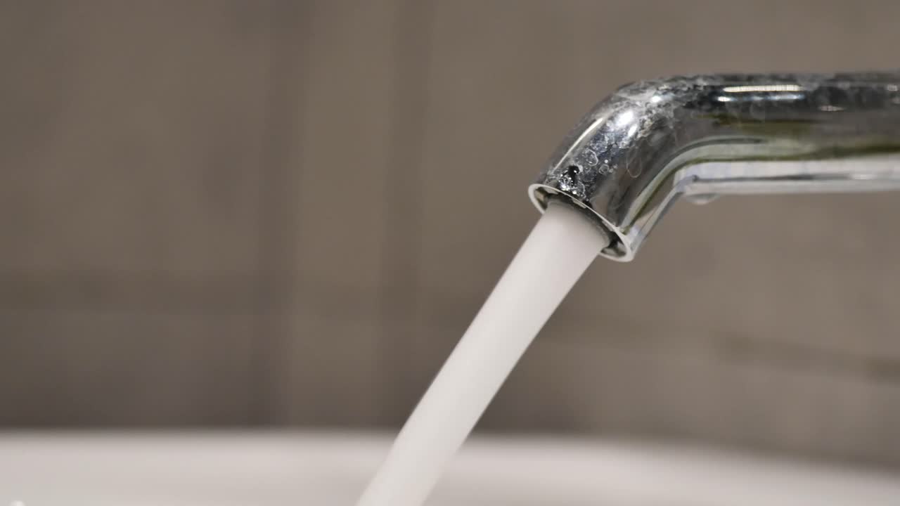 Water Running from a Tap