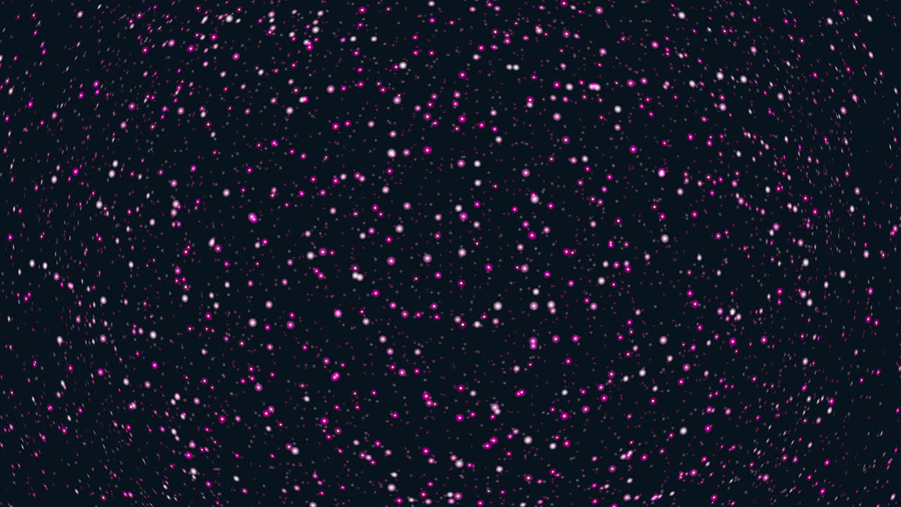 An image showing a black background with small green dots arranged in a circular pattern resembling a starry night sky. Some dots form clusters, adding depth to the celestial illusion