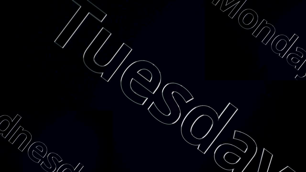 Days of the Week Pattern