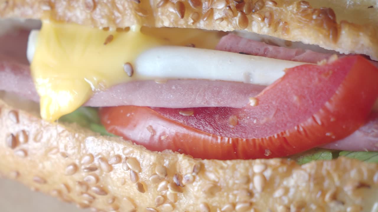 Close-up of a Sandwich