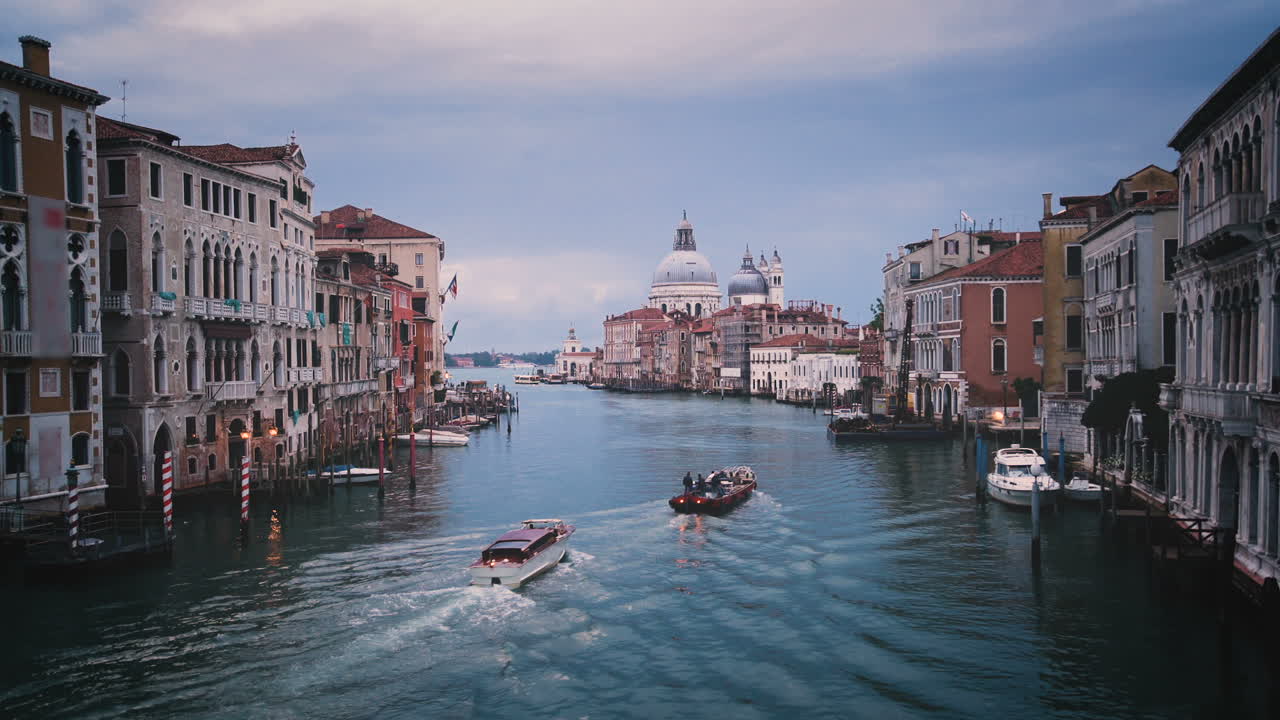 Skyline del Canal Grande di Venezia in Italia