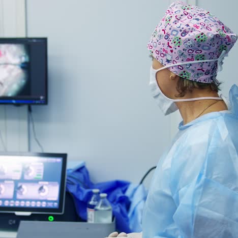 operation on eyes at hospital