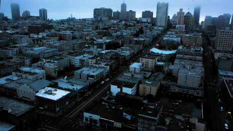 Lapso-De-Tiempo-De-Una-Ciudad-En-La-Noche