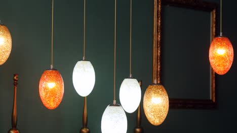 old style incandescent bulbs. decoration