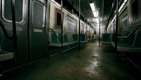 empty subway car