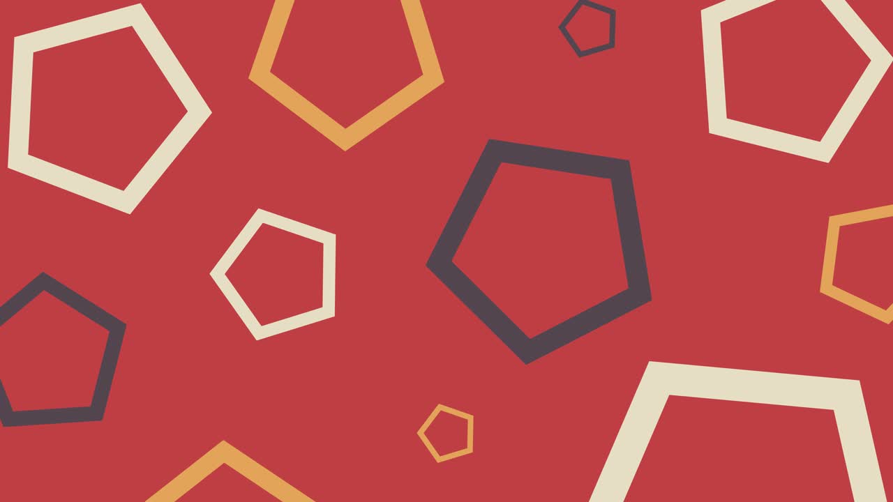 손으로 그린 추상 루프 배경