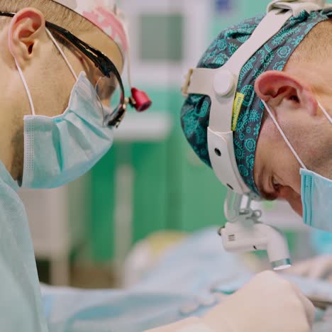 medical team doing critical operation