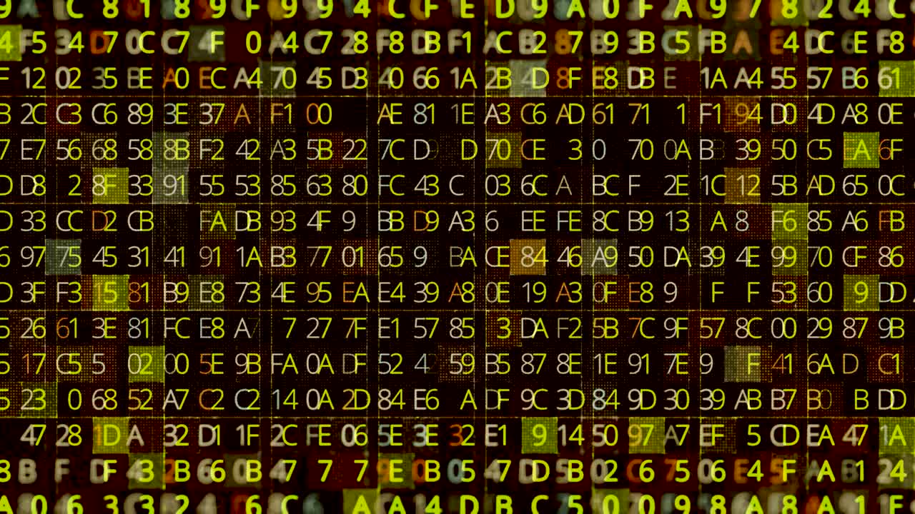 imágenes de código binario