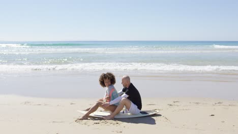 a couple at the seaside