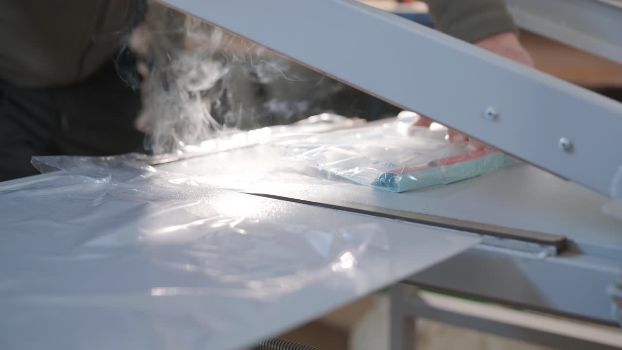 Plastic Wrap Sealing Process