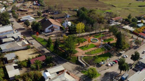 plaza de la estrella sexta região chile perto de pichilemu litueche surf spot drone shot orbital