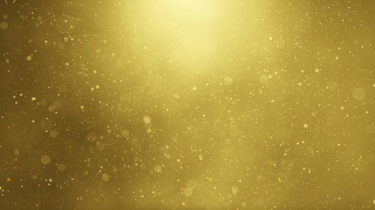 Fondo de purpurina dorada con partículas brillantes