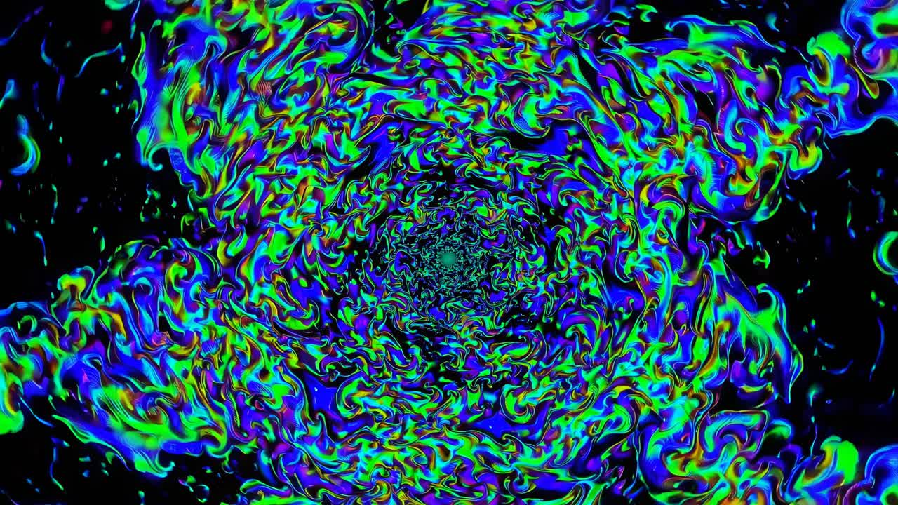 colores giratorios psicodélicos abstractos