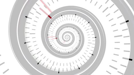 spiral time clocks