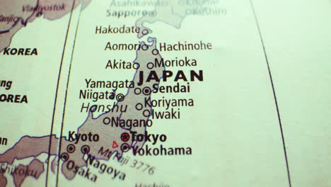map of japan