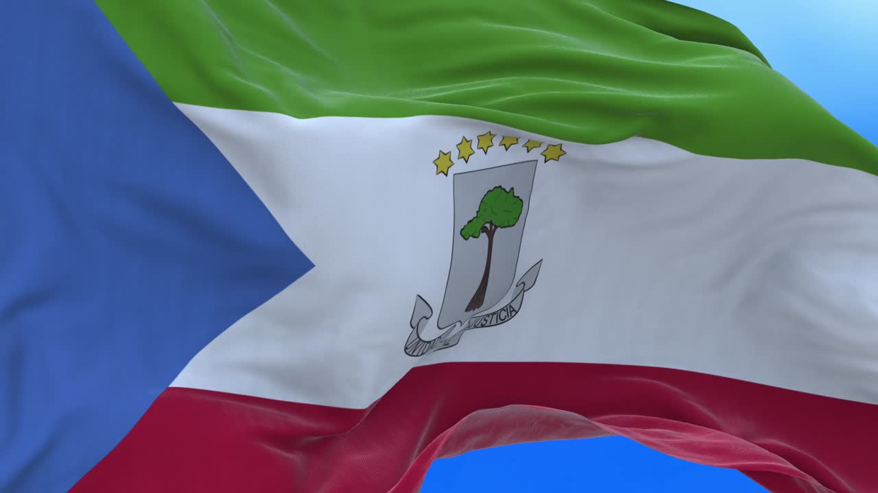 적도 기니의 발의 끊임없는 루프.