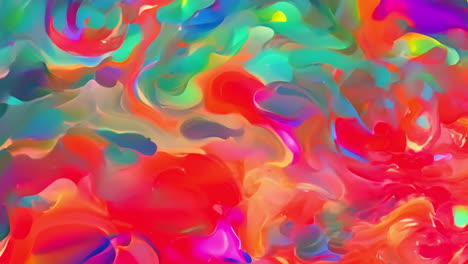 colorful swirling patterns animation with vibrant abstract shapes and gradients