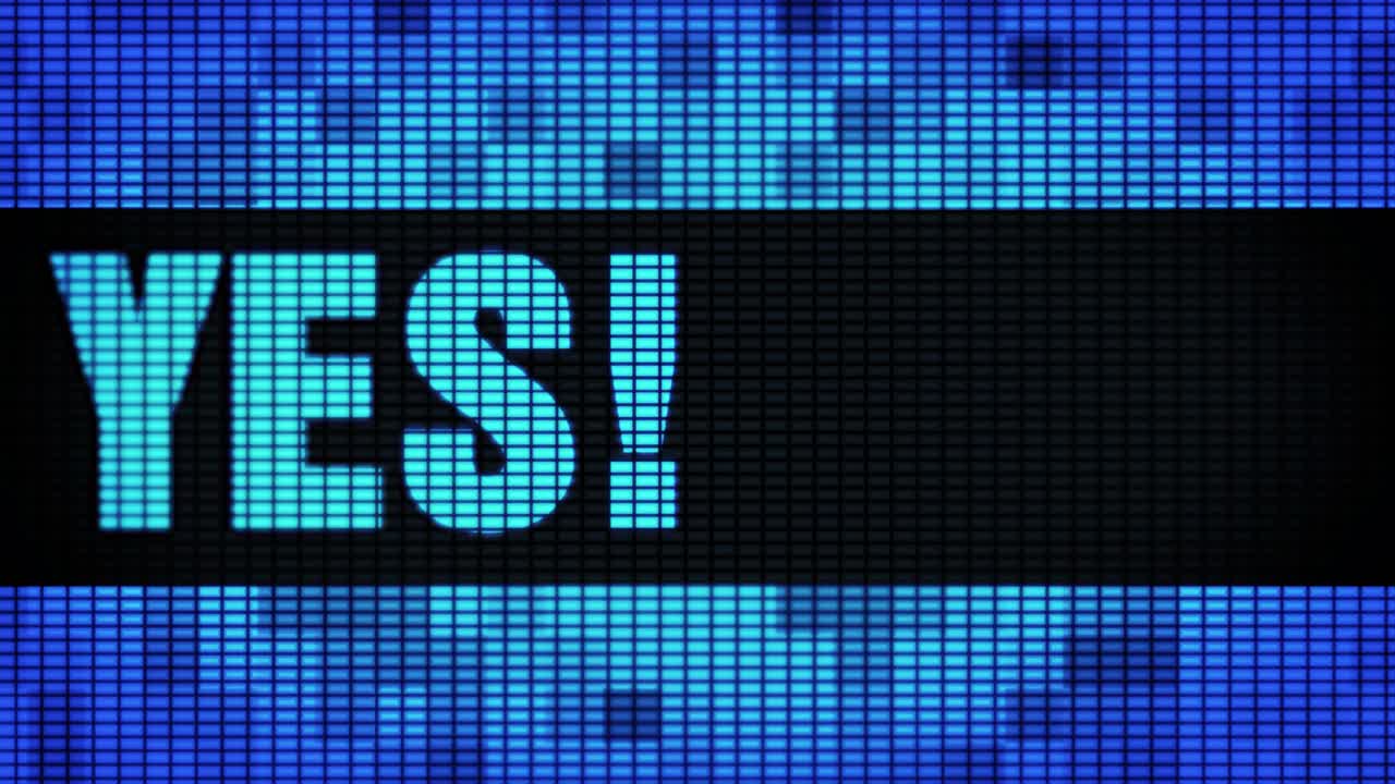 Display LED che mostra