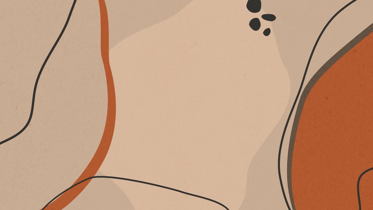 Geometric Simple Style Beige Background