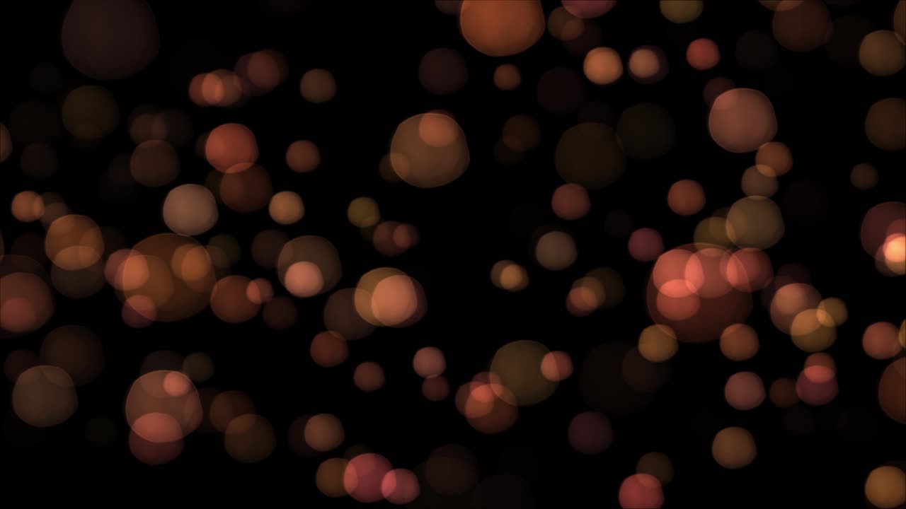 Sfondo Morbido di Particelle Bokeh Sfocate per Effetti di Luce Ambientale