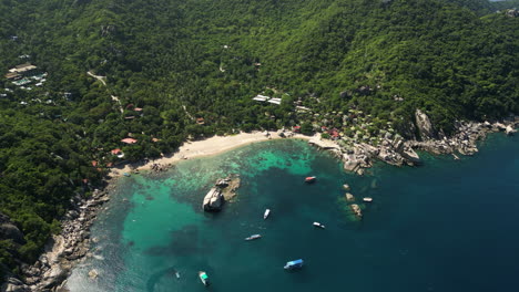 bahía de ao tanot en koh tao, tailandia