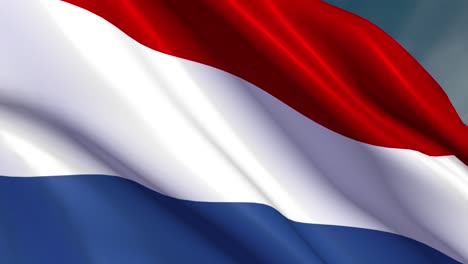 netherlands - flag - 4k - loop