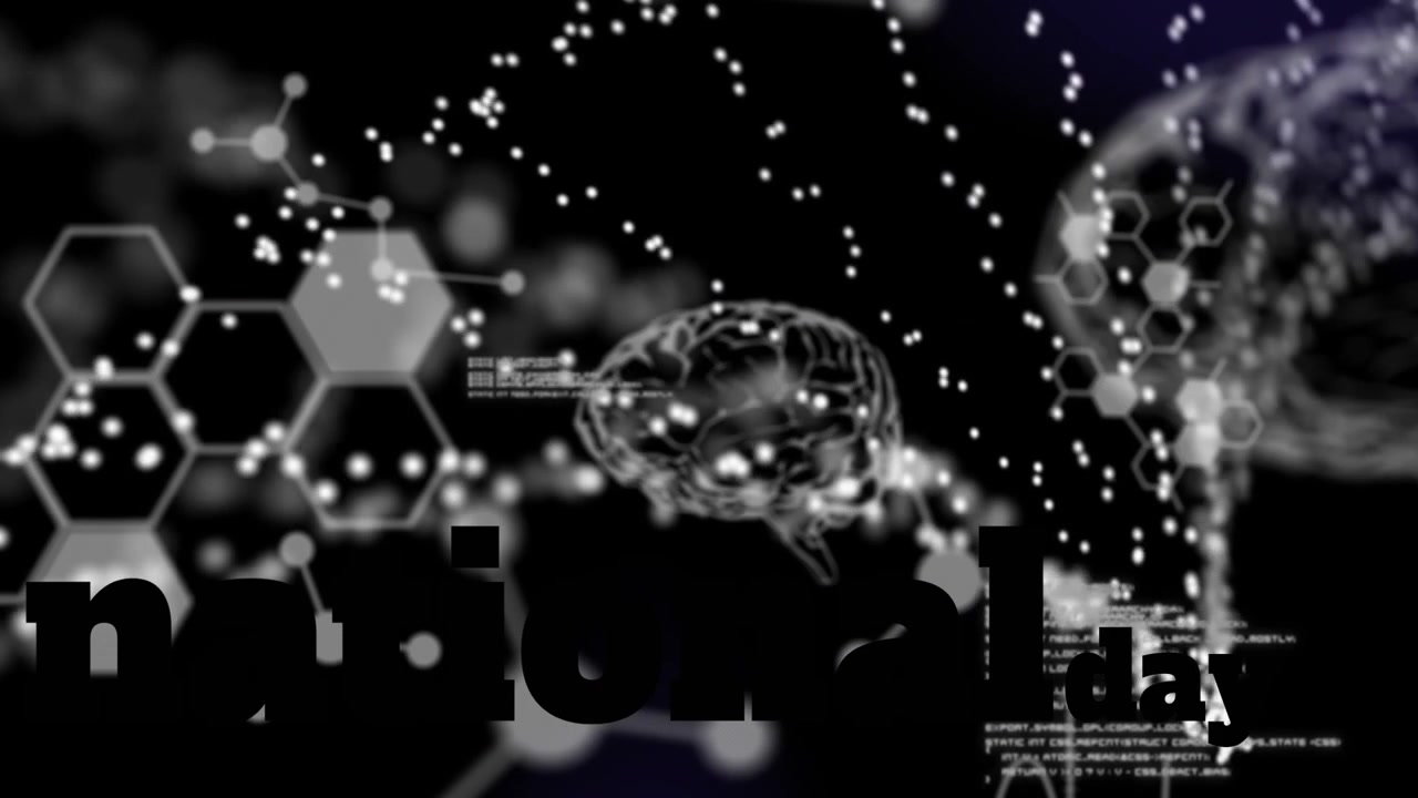Animazione di rete di connessioni su energia arancione su sfondo nero