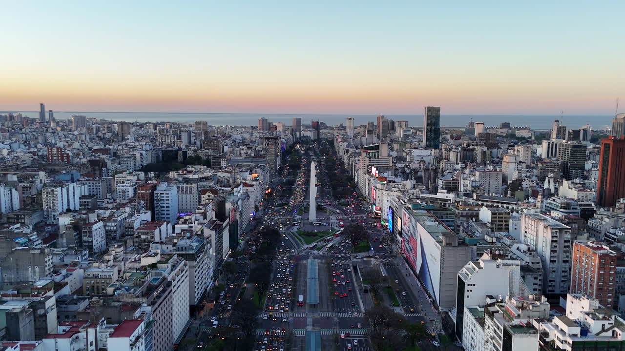 Centro di Buenos Aires, veduta aerea 2.