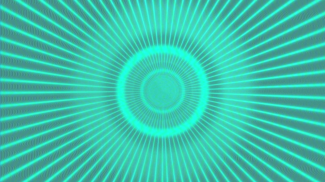 Neon vaporwave-gitter med digital støj og glitch-effekt.