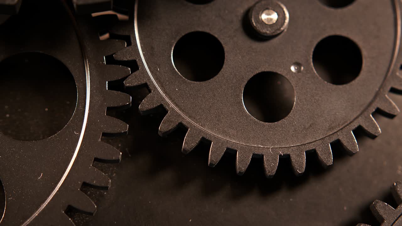 engranajes de reloj mecánicos industriales retro grunge