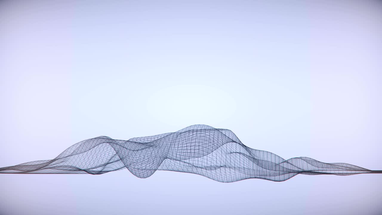 linee astratte di wireframe.