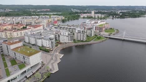 Stadt-Auf-Der-Seeantenne