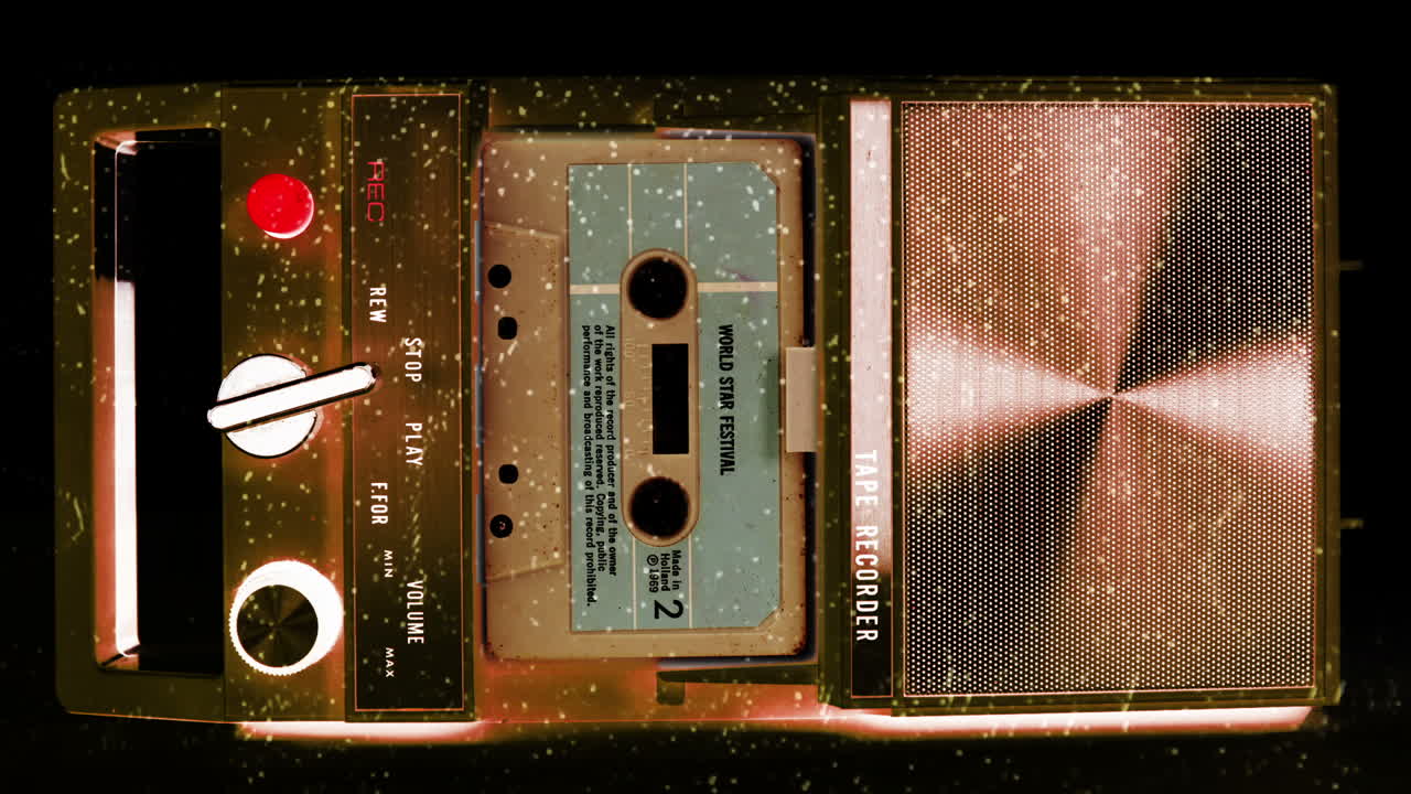 테이프 레코더 10