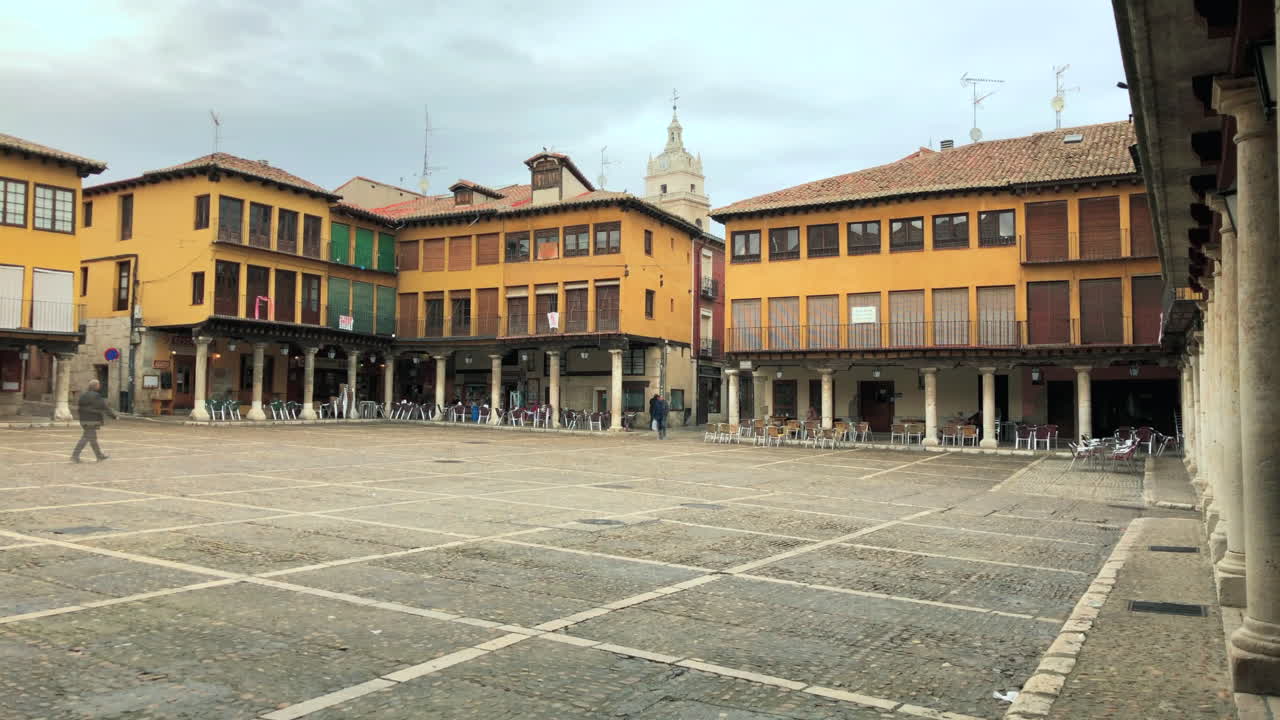 Time-lapse della piazza principale
