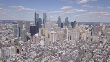 Aerial-view-of-Philadelphia-skyline