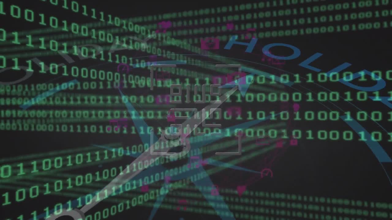 바이너리 코딩과 나침반을 통한 qr 코드의 애니메이션