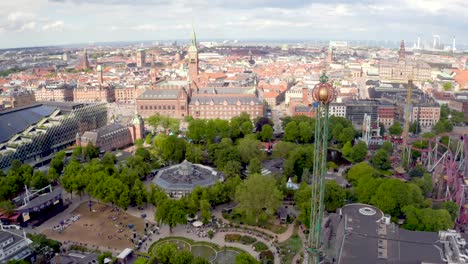 vista aérea de copenhague