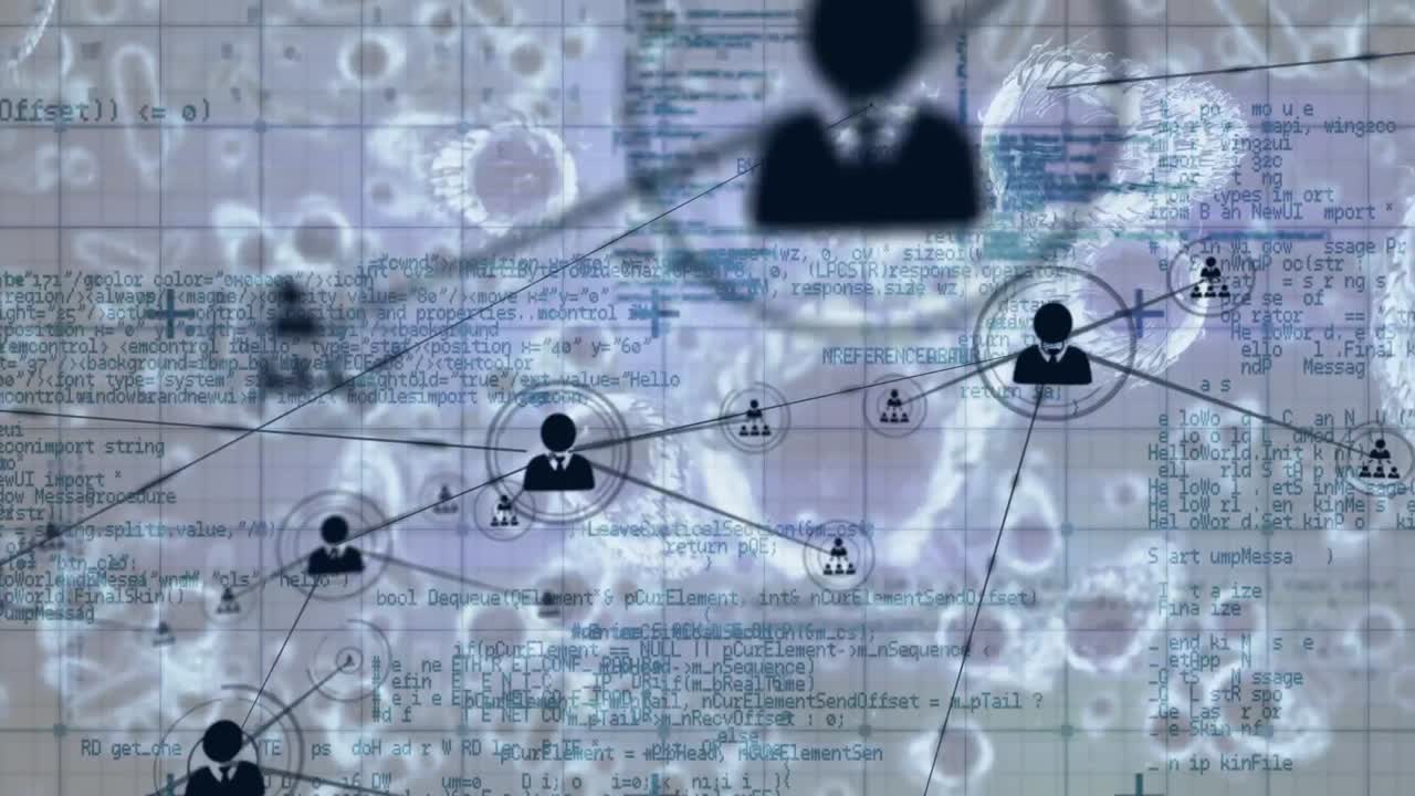 сеть профильных иконок и обработки данных против клеток и кровеносных сосудов ковида-19