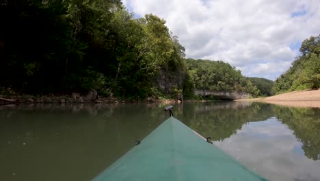 kayaking the buffalo national river scenic bluffs and reflections